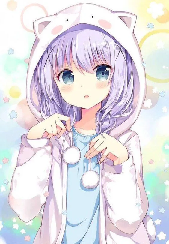 Nét dễ thương trong ảnh anime con gái cute khiến lòng say đắm.