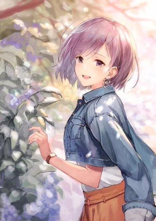 Tận hưởng sự tươi vui qua ảnh anime con gái cute đáng yêu.