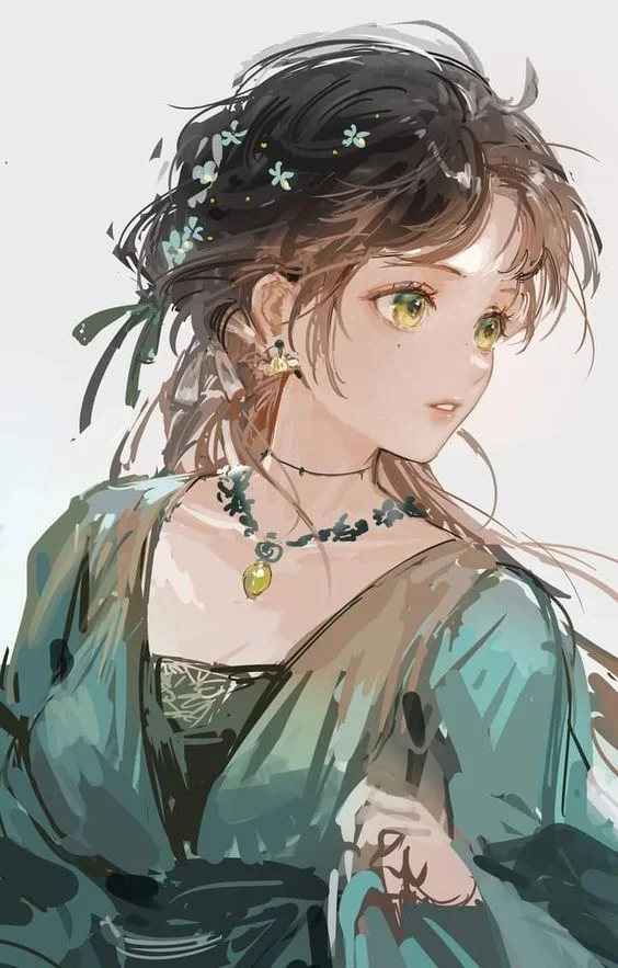 Vẻ đẹp mộng mơ trong ảnh anime con gái đẹp đầy quyến rũ.