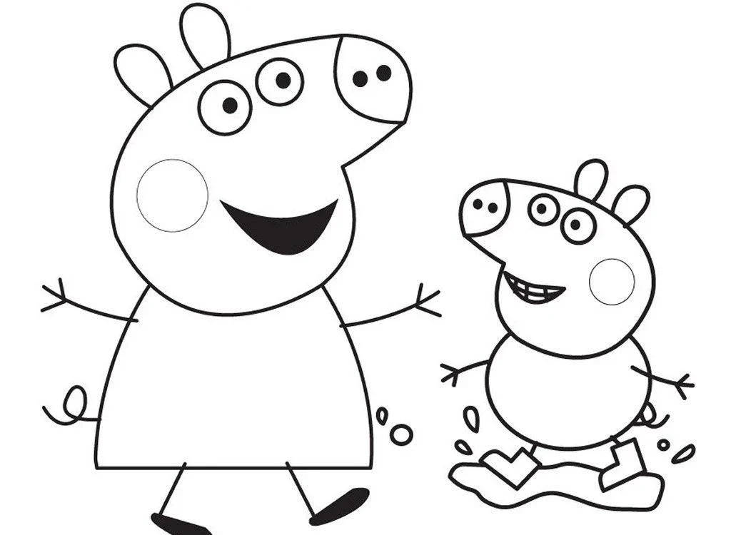 Bé yêu sẽ mê mẩn với tranh tô màu heo Peppa sống động và gần gũi. Bé yêu sẽ mê mẩn với tranh tô màu heo Peppa sống động và gần gũi.