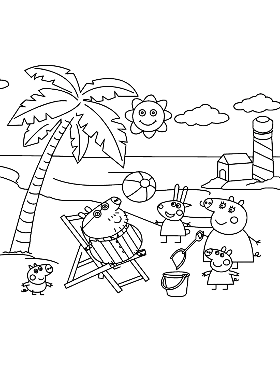 Tranh tô màu heo Peppa đáng yêu, giúp trẻ thêm yêu thích nhân vật hoạt hình đình đám. Tranh tô màu heo Peppa đáng yêu, giúp trẻ thêm yêu thích nhân vật hoạt hình đình đám.