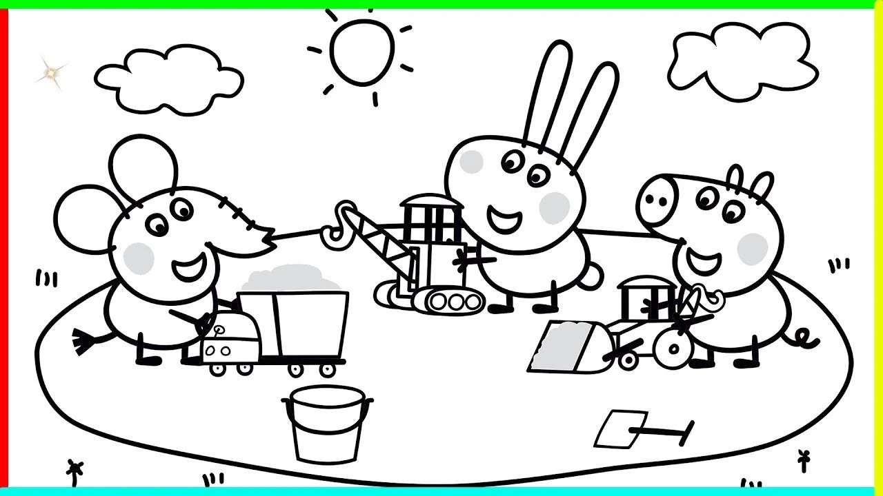 Khám phá tranh tô màu heo Peppa đẹp nhất, bé yêu sẽ thích mê. Khám phá tranh tô màu heo Peppa đẹp nhất, bé yêu sẽ thích mê.
