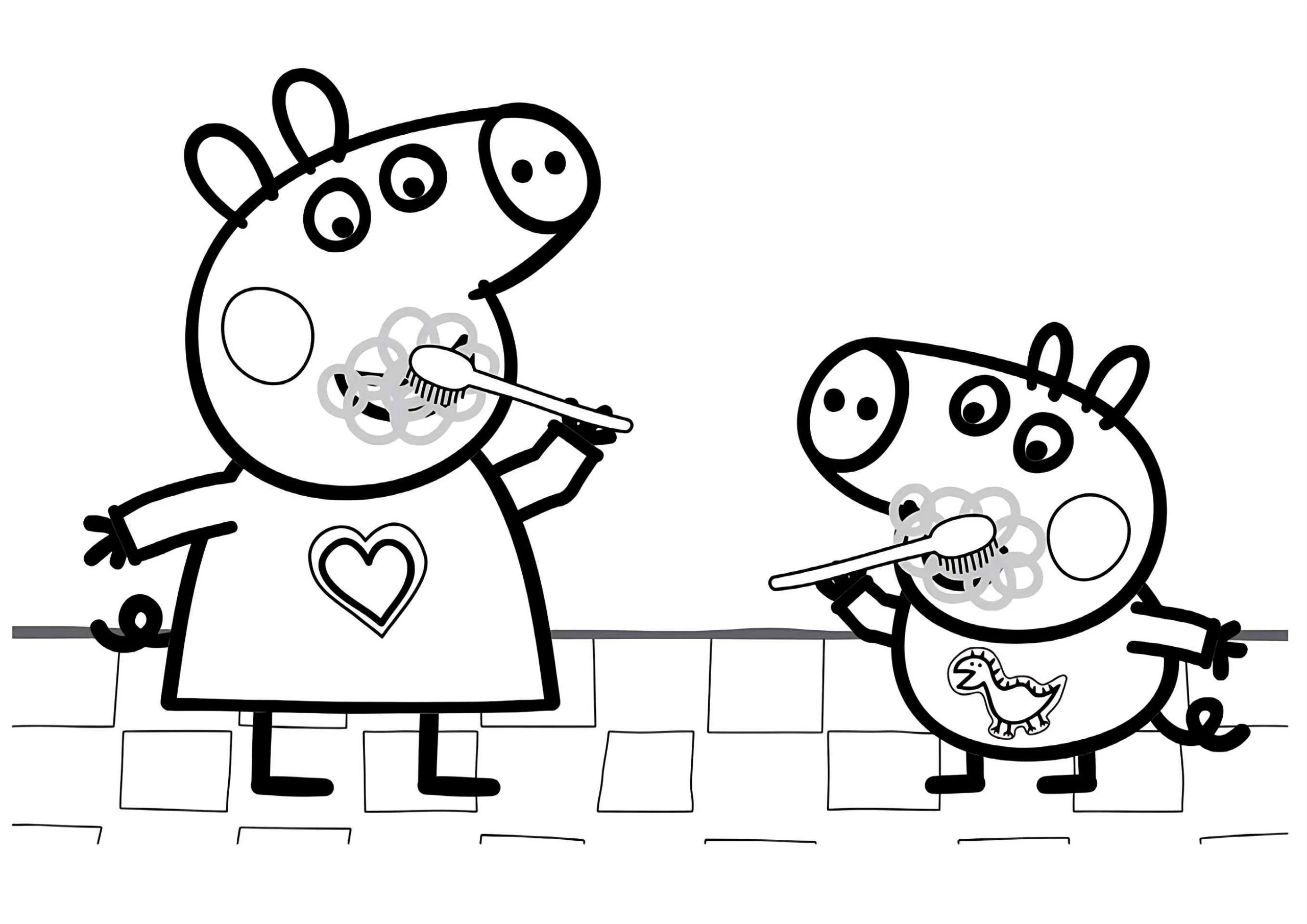 Tô màu heo Peppa – Bé học cách phối màu qua từng chi tiết nhỏ. Tô màu heo Peppa – Bé học cách phối màu qua từng chi tiết nhỏ.