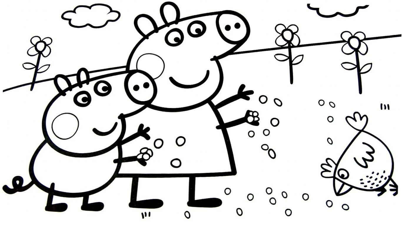 Cùng bé khám phá tranh tô màu heo Peppa sáng tạo, bé yêu sẽ mê mẩn! Cùng bé khám phá tranh tô màu heo Peppa sáng tạo, bé yêu sẽ mê mẩn!