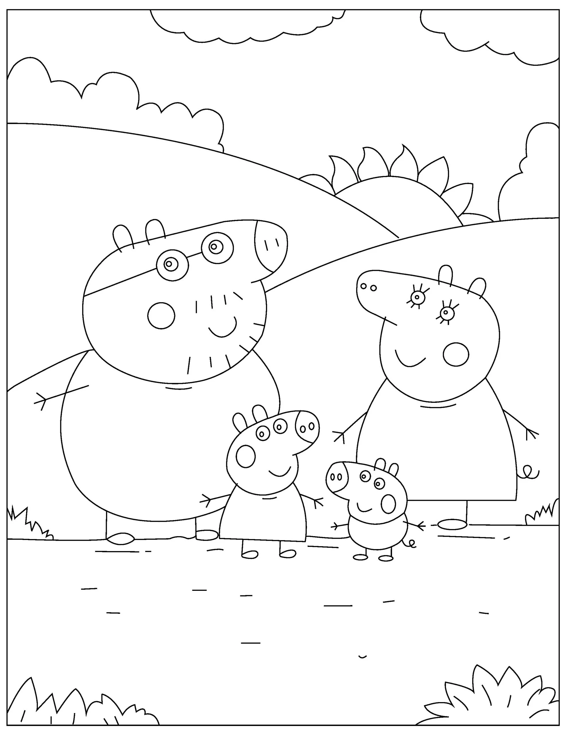 Tô màu heo Peppa – Bé vừa học vừa chơi, phát triển khả năng sáng tạo. Tô màu heo Peppa – Bé vừa học vừa chơi, phát triển khả năng sáng tạo.