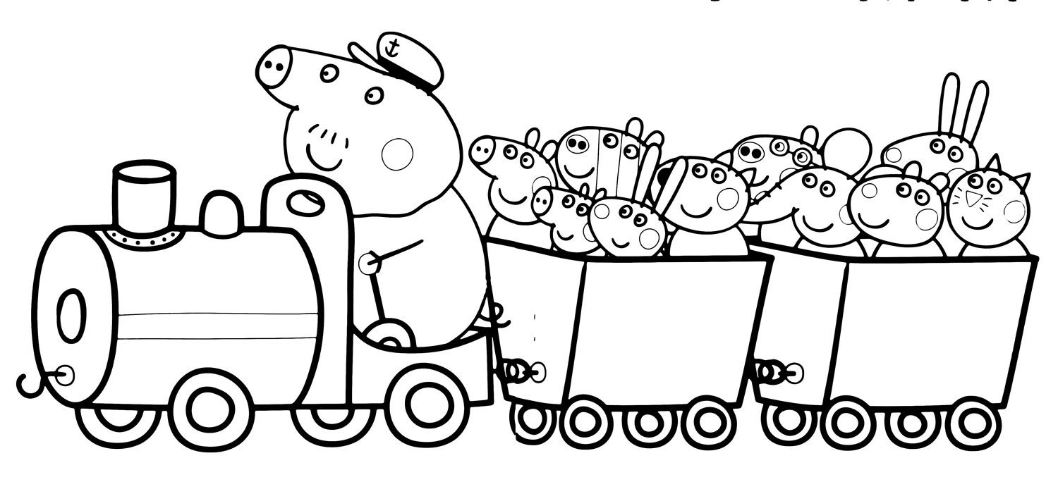 Tranh tô màu heo Peppa đẹp mắt, bé yêu sẽ học cách sáng tạo không ngừng. Tranh tô màu heo Peppa đẹp mắt, bé yêu sẽ học cách sáng tạo không ngừng.