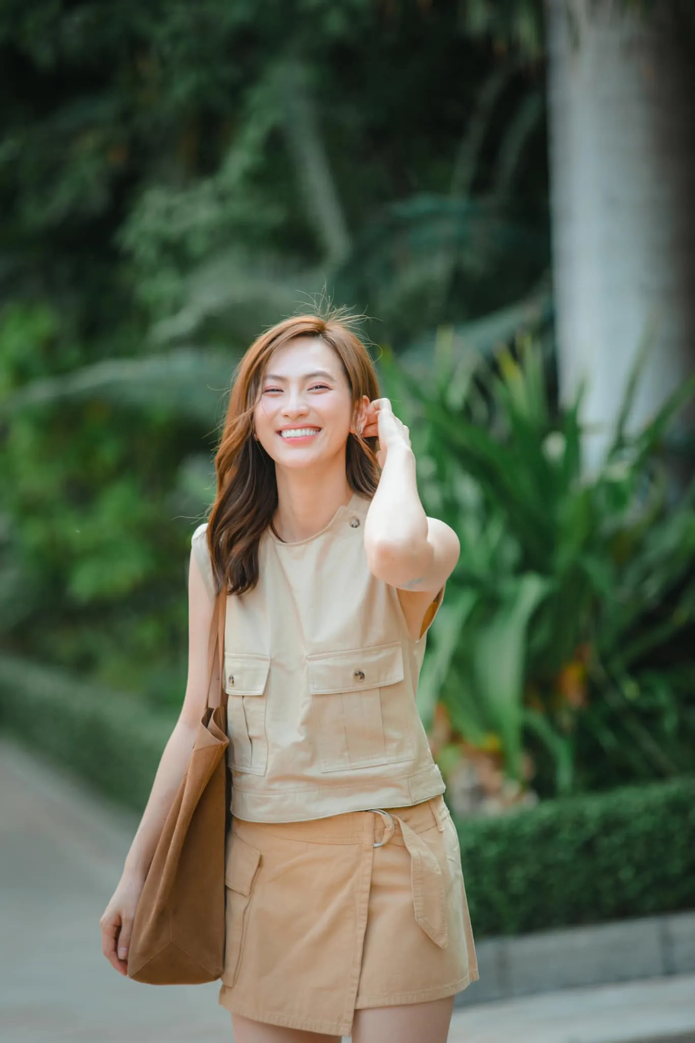 Phương Anh Đào mang lại cảm giác nhẹ nhàng Phương Anh Đào mang lại cảm giác nhẹ nhàng