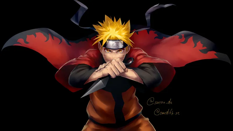Bức ảnh Naruto Uzumaki, hình tượng bất khuất và kiên cường Bức ảnh Naruto Uzumaki, hình tượng bất khuất và kiên cường