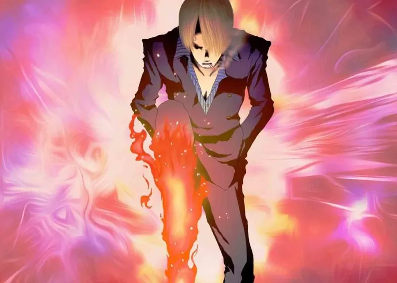 Ảnh Sanji đẹp trai với phong cách cực kỳ nam tính và mạnh mẽ Ảnh Sanji đẹp trai với phong cách cực kỳ nam tính và mạnh mẽ