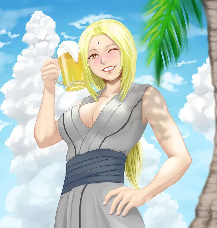 Ảnh Tsunade đậm chất chiến binh với khí chất vô song Ảnh Tsunade đậm chất chiến binh với khí chất vô song