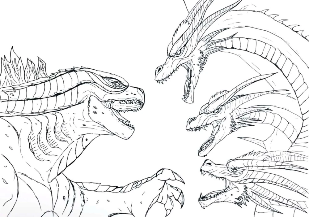 Bé yêu sẽ thích mê tranh tô màu Godzilla đầy sức mạnh và dễ tô. Bé yêu sẽ thích mê tranh tô màu Godzilla đầy sức mạnh và dễ tô.