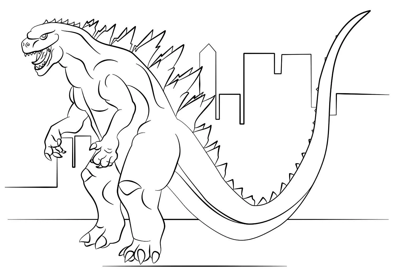 Tranh tô màu Godzilla ấn tượng, mang đến sự thích thú và niềm vui cho bé. Tranh tô màu Godzilla ấn tượng, mang đến sự thích thú và niềm vui cho bé.