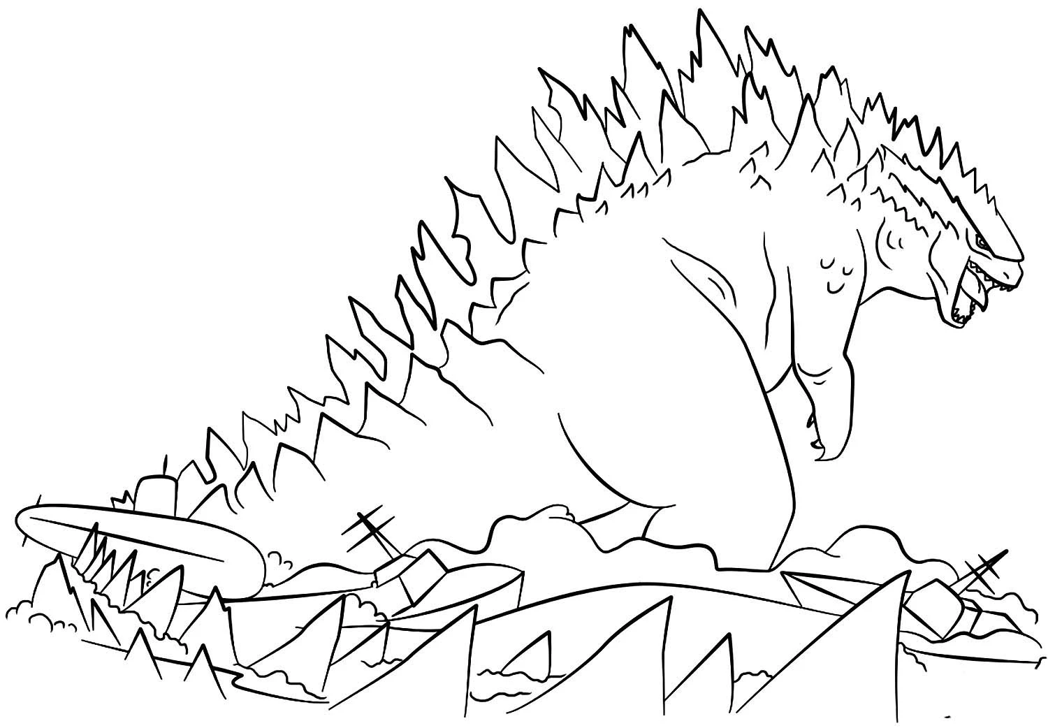 Khám phá tranh tô màu Godzilla mạnh mẽ, bé yêu sẽ thích mê ngay từ cái nhìn đầu tiên. Khám phá tranh tô màu Godzilla mạnh mẽ, bé yêu sẽ thích mê ngay từ cái nhìn đầu tiên.