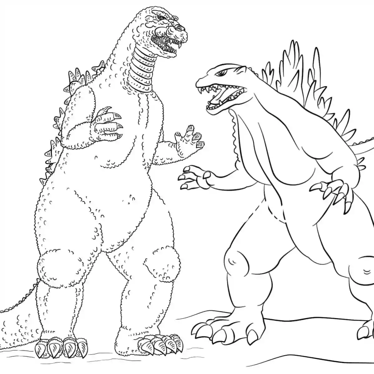 Bé yêu sẽ hào hứng với tranh tô màu Godzilla hùng vĩ và sống động. Bé yêu sẽ hào hứng với tranh tô màu Godzilla hùng vĩ và sống động.