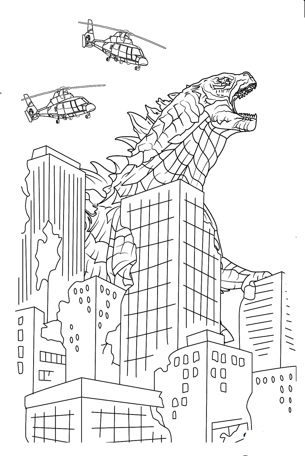Khám phá tranh tô màu Godzilla đầy mạnh mẽ, giúp bé thêm yêu nghệ thuật. Khám phá tranh tô màu Godzilla đầy mạnh mẽ, giúp bé thêm yêu nghệ thuật.