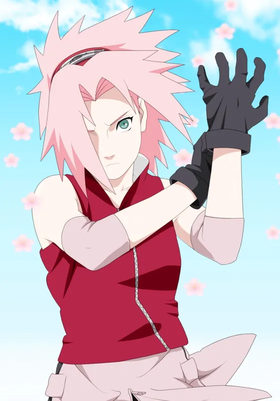 Sakura Haruno trong khoảnh khắc chiến đấu mạnh mẽ và quyết liệt Sakura Haruno trong khoảnh khắc chiến đấu mạnh mẽ và quyết liệt