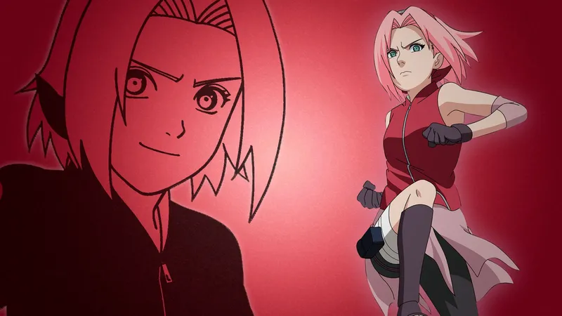Sakura Haruno trong bộ trang phục truyền thống Sakura Haruno trong bộ trang phục truyền thống