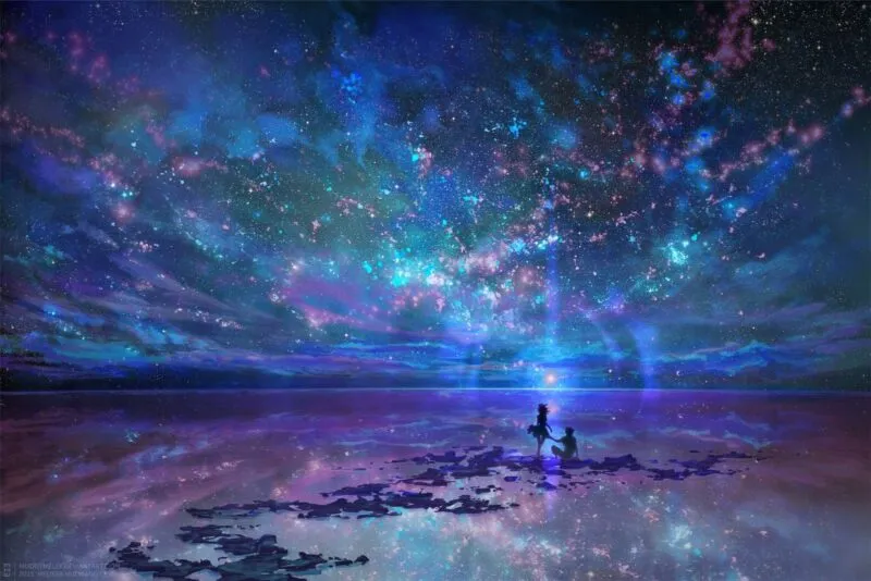 Avatar bầu trời đêm là lựa chọn hoàn hảo cho người yêu thiên nhiên