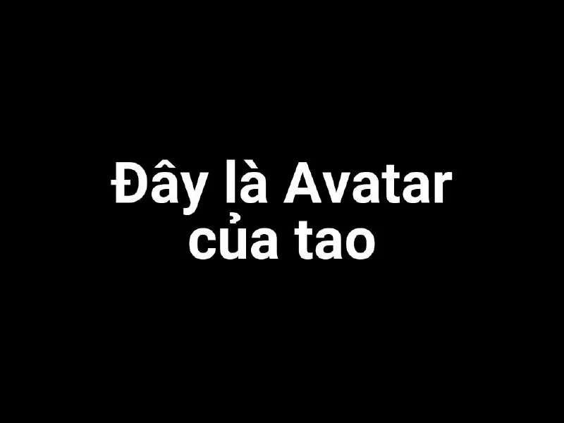 Làm mới ngày mới bằng ảnh avatar có chữ mang thông điệp vui tươi.