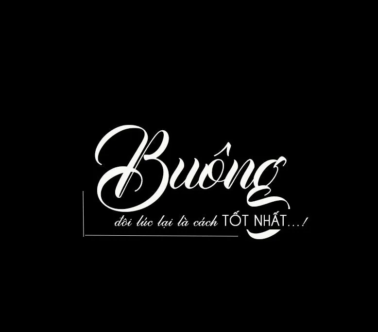 Ảnh avatar có chữ tạo nét riêng biệt, không lẫn vào đâu.