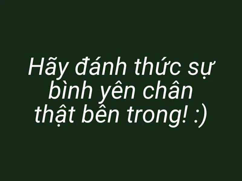 Thể hiện tâm hồn qua ảnh avatar có chữ độc đáo.