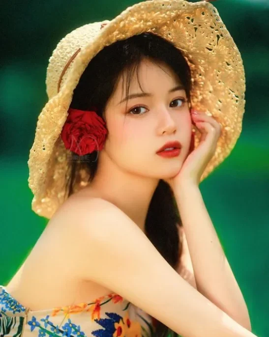 Ảnh cô gái ôm bó hoa lan tím trong không gian hiện đại Ảnh cô gái ôm bó hoa lan tím trong không gian hiện đại