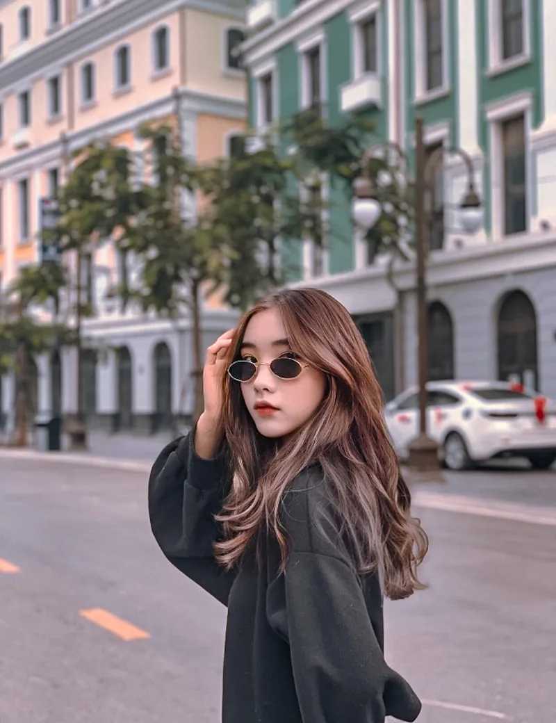 Hình ảnh gái mạng đẹp với đôi mắt sáng và nụ cười dễ mến Hình ảnh gái mạng đẹp với đôi mắt sáng và nụ cười dễ mến
