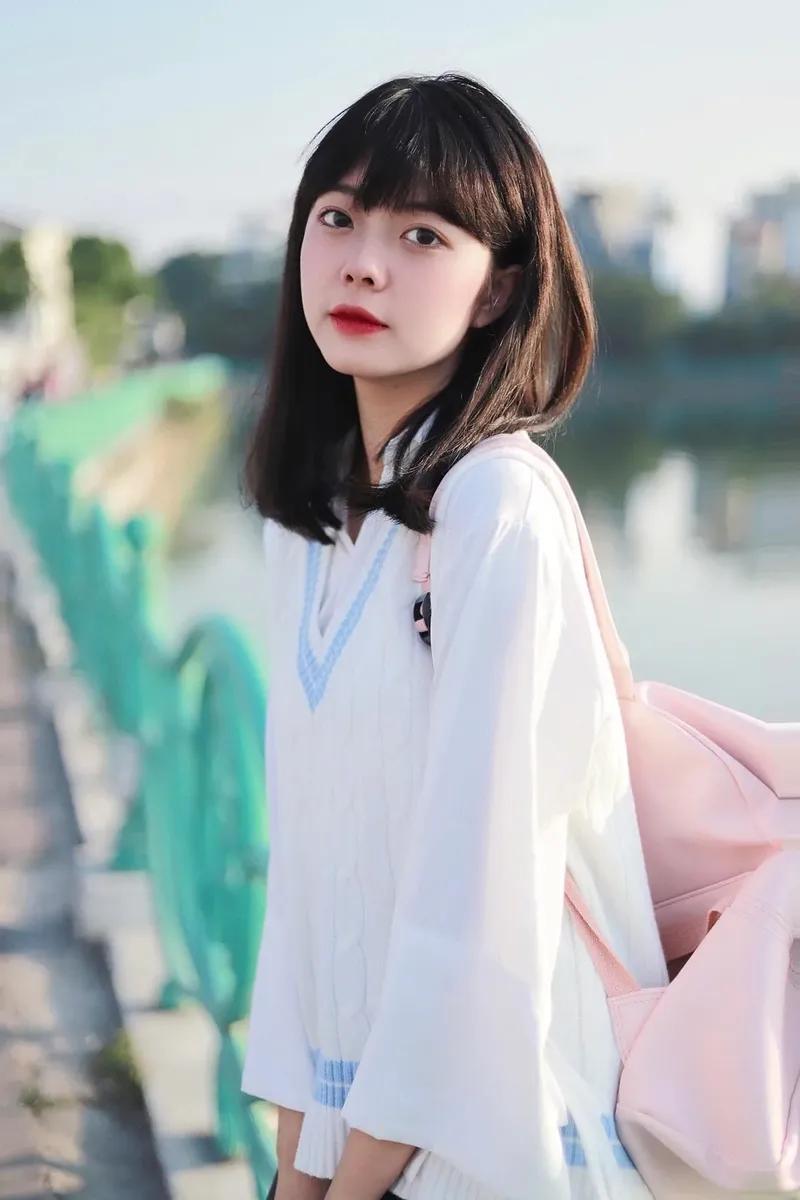 Nụ cười rạng rỡ của gái Nhật Bản Nụ cười rạng rỡ của gái Nhật Bản