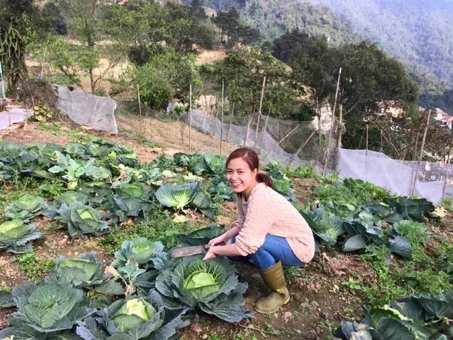 Cô gái quê giản dị giữa con mương nhỏ và hàng dừa xanh Cô gái quê giản dị giữa con mương nhỏ và hàng dừa xanh
