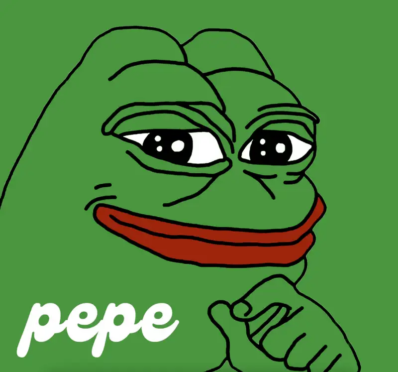 Pepe meme khuôn mặt hài hước
