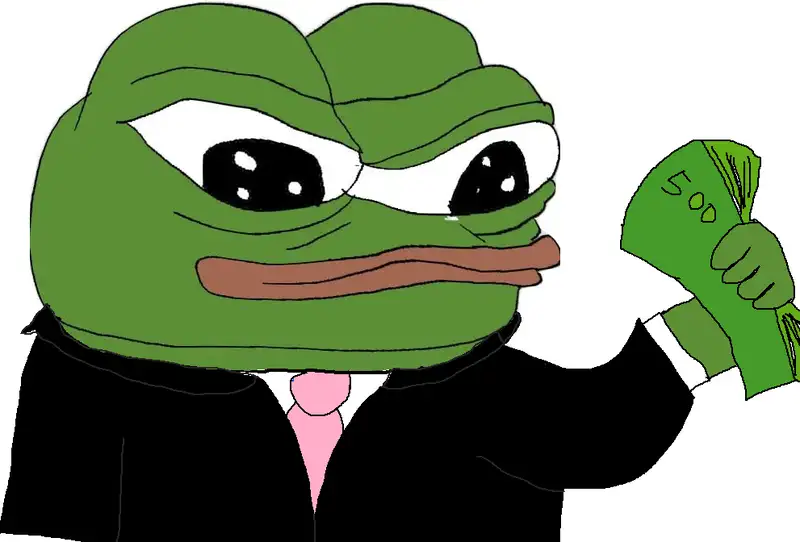 Pepe meme buồn cười lạ lùng
