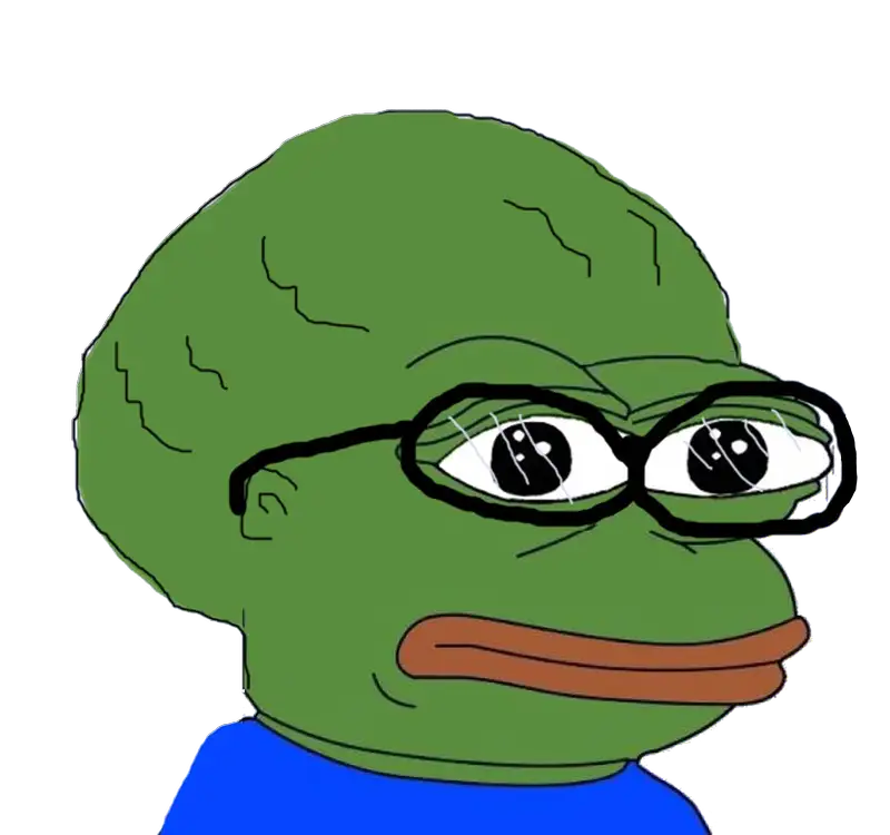 Pepe meme với nét mặt vui nhộn