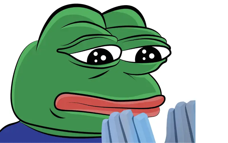 Pepe meme với biểu cảm thú vị