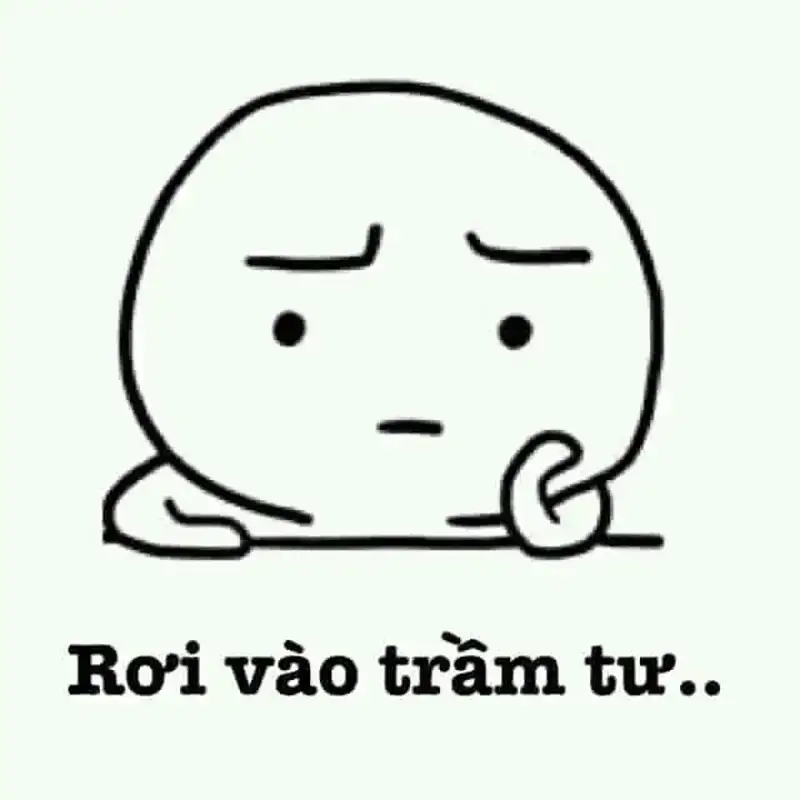 Meme suy với biểu cảm hài hước