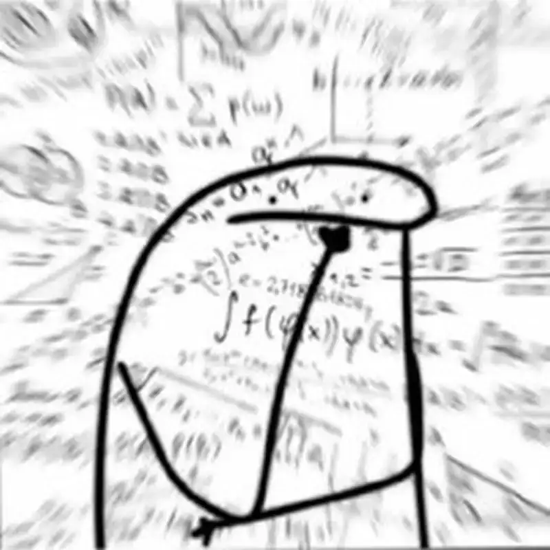 Meme suy với biểu cảm thất vọng