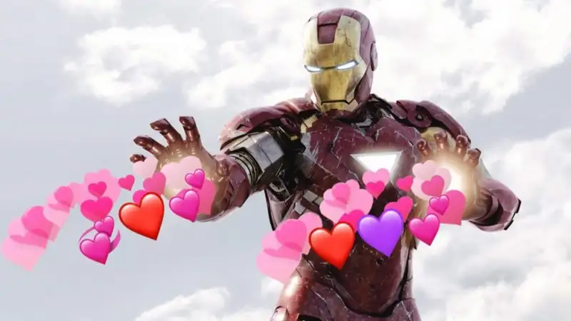 Thả tim meme làm người xem cảm thấy vui vẻ