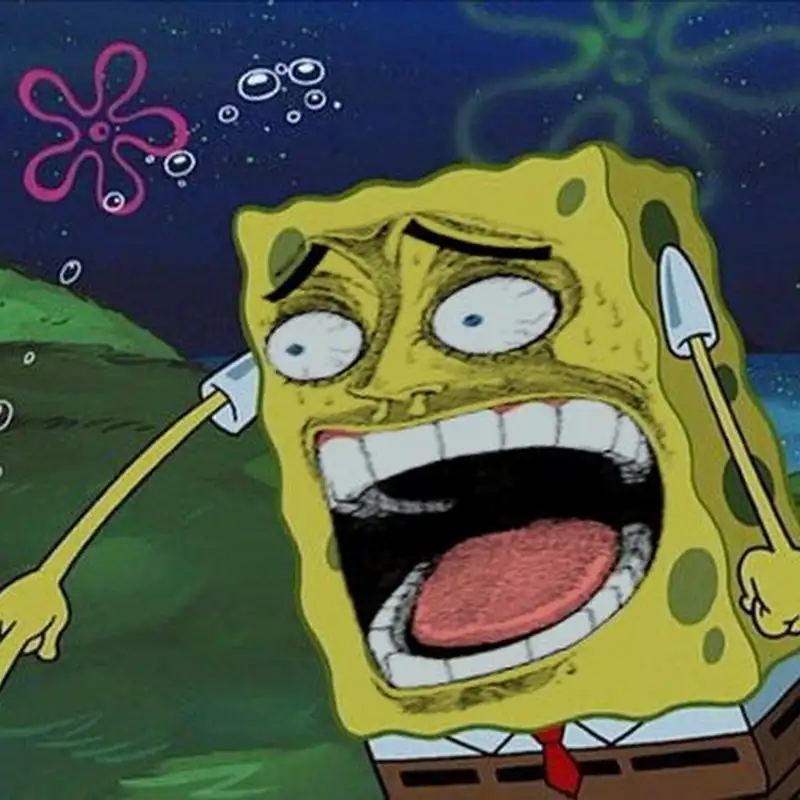Spongebob meme biểu cảm vui nhộn