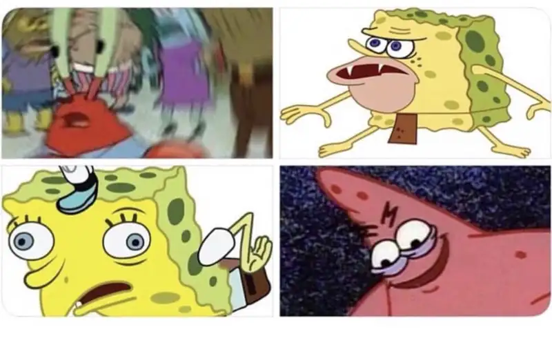 Spongebob meme khiến người xem cười lớn