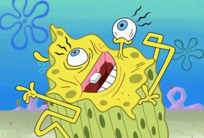 Spongebob meme lan truyền niềm vui