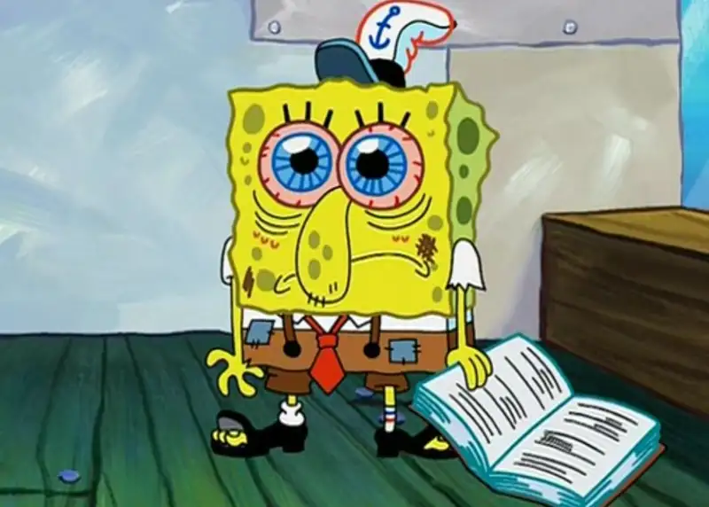 Spongebob meme vui vẻ và đáng yêu