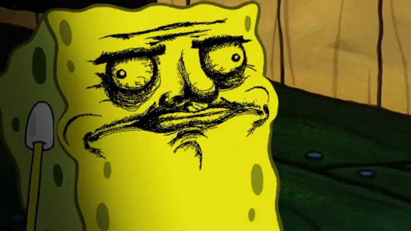 Spongebob meme nổi bật với nét hài hước