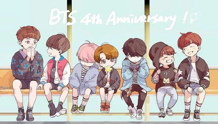 BTS chibi mang đến không khí cuồng nhiệt của buổi biểu diễn.