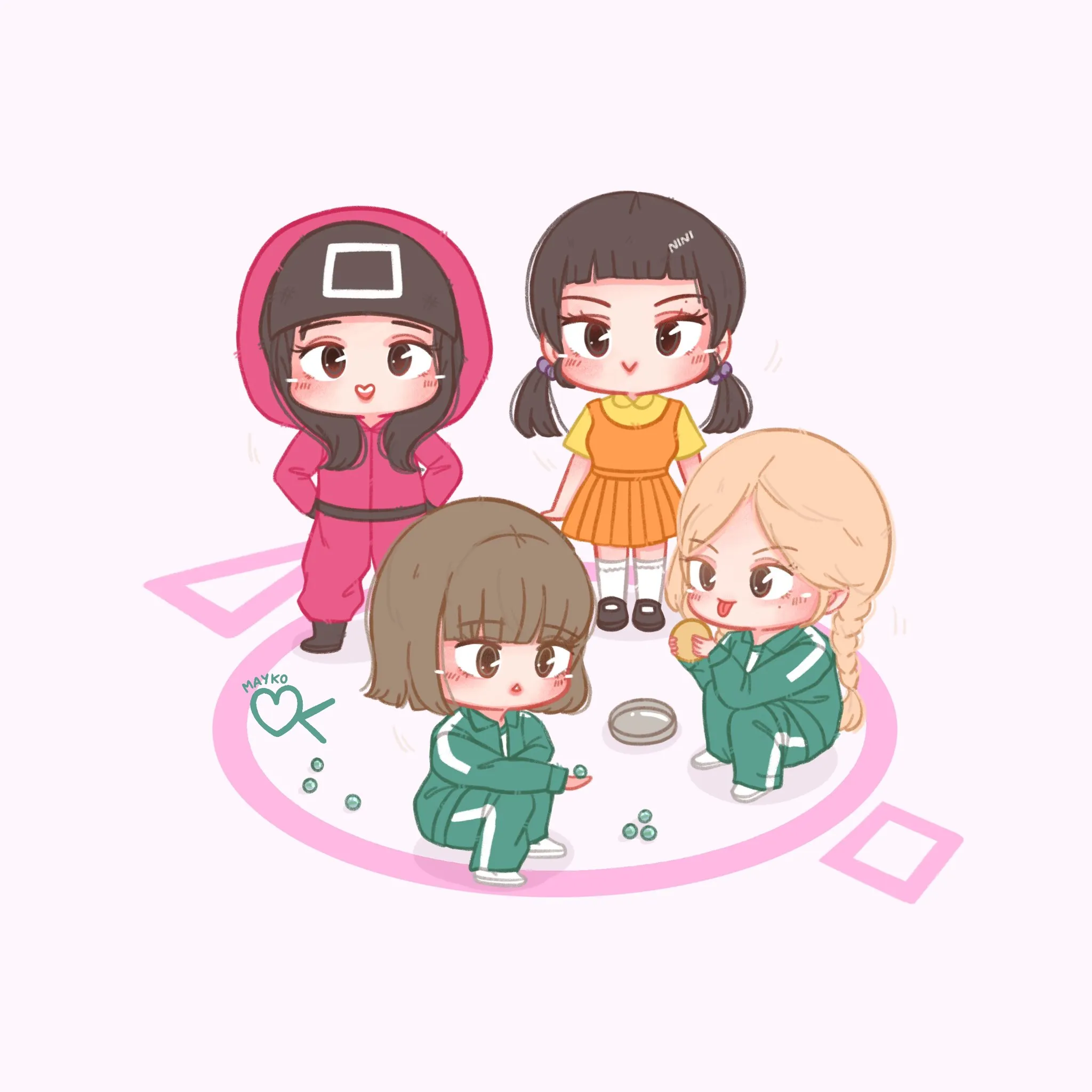 Ảnh chibi Blackpink mang phong cách anime, đáng yêu từng chi tiết. Ảnh chibi Blackpink mang phong cách anime, đáng yêu từng chi tiết.