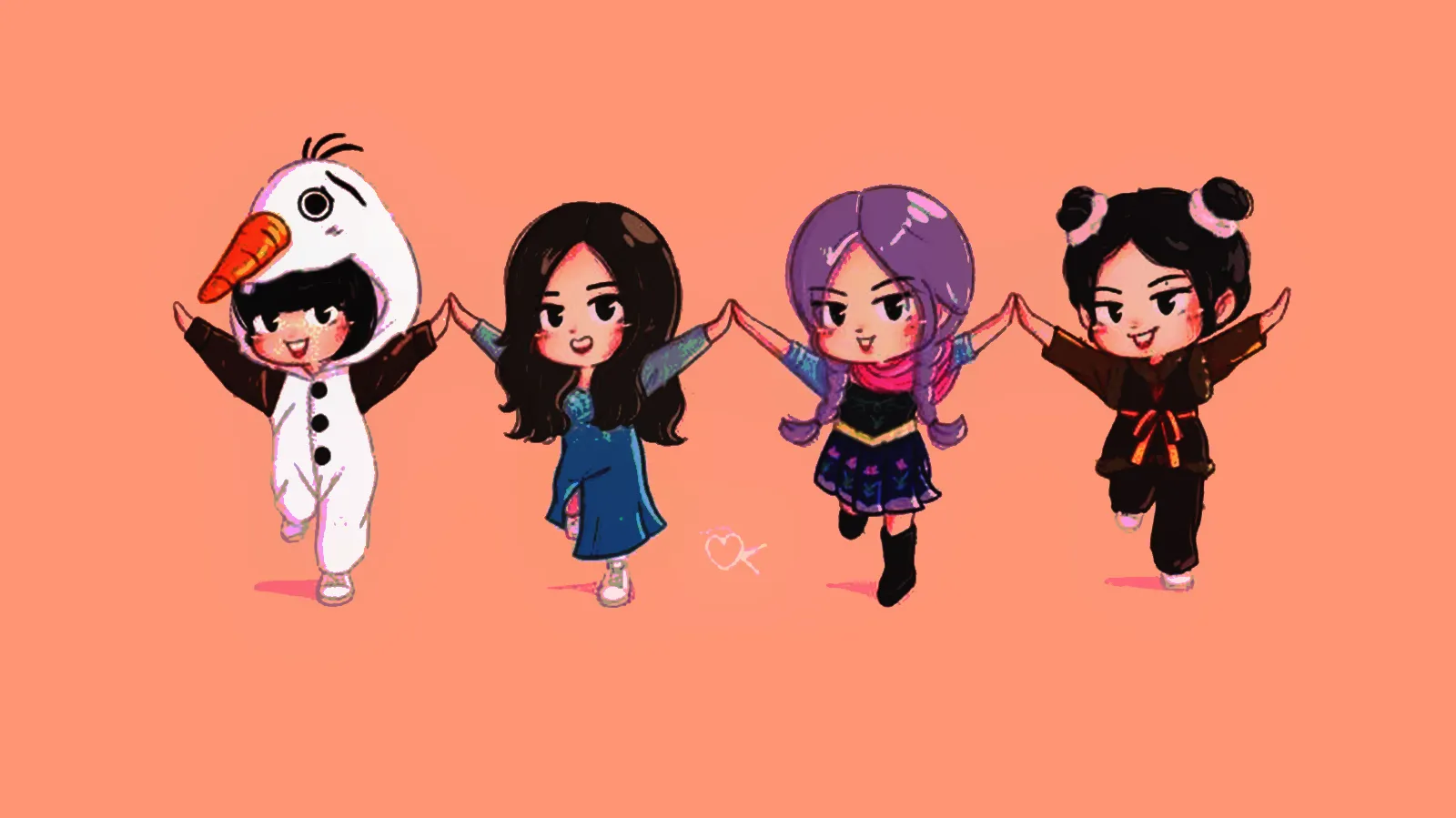 Jennie phiên bản chibi siêu cute, không thể rời mắt. Jennie phiên bản chibi siêu cute, không thể rời mắt.