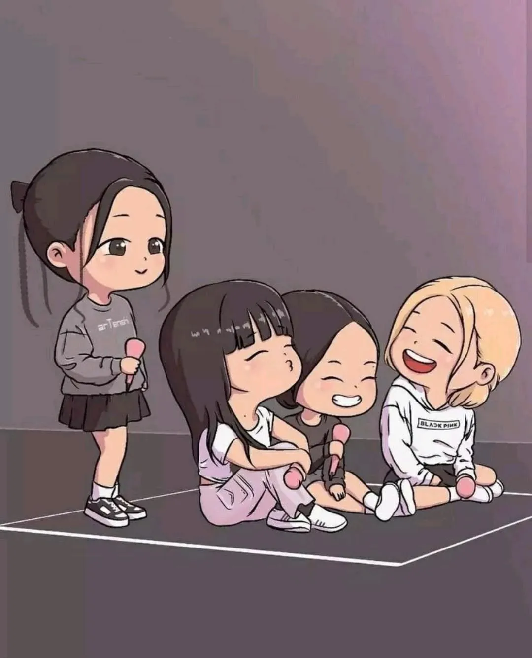 Bộ ảnh chibi nhóm Blackpink đẹp mắt, phù hợp làm hình nền. Bộ ảnh chibi nhóm Blackpink đẹp mắt, phù hợp làm hình nền.