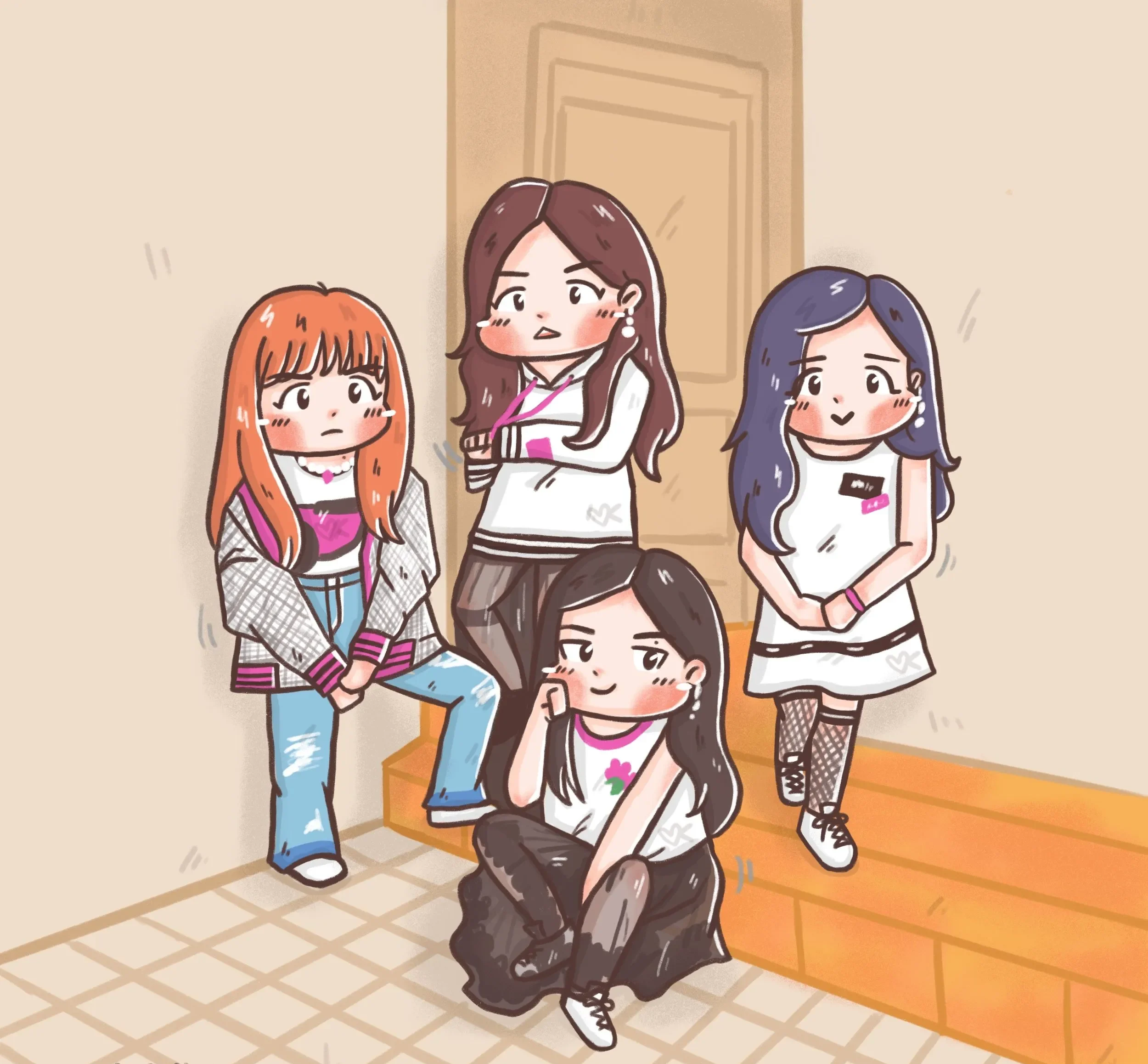 Ngắm nhìn Blackpink phiên bản chibi đáng yêu và đầy cá tính. Ngắm nhìn Blackpink phiên bản chibi đáng yêu và đầy cá tính.