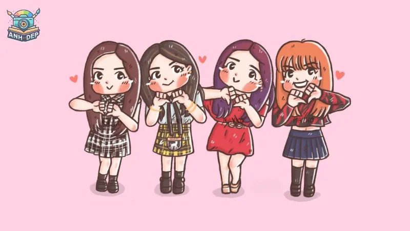 Rosé phiên bản chibi với nụ cười ngọt ngào làm tan chảy trái tim. Rosé phiên bản chibi với nụ cười ngọt ngào làm tan chảy trái tim.