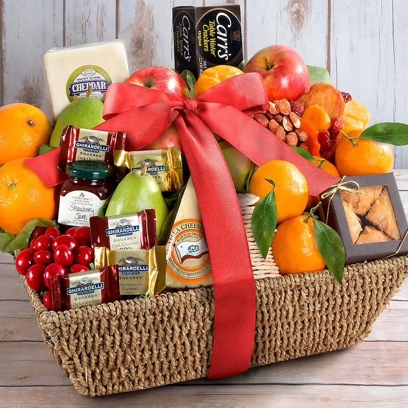 Ảnh giỏ hoa quả tặng đẹp, tươi ngon và đầy ý nghĩa Ảnh giỏ hoa quả tặng đẹp, tươi ngon và đầy ý nghĩa