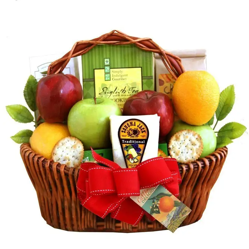 Giỏ hoa quả tặng với sắc màu rực rỡ, nổi bật và hấp dẫn Giỏ hoa quả tặng với sắc màu rực rỡ, nổi bật và hấp dẫn