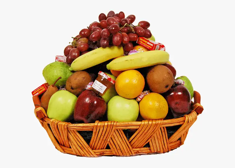 Giỏ hoa quả tặng ngọt ngào, mang theo lời chúc an lành Giỏ hoa quả tặng ngọt ngào, mang theo lời chúc an lành